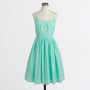 JCrew Geo Eyelet dress—tags still on! Pockets!